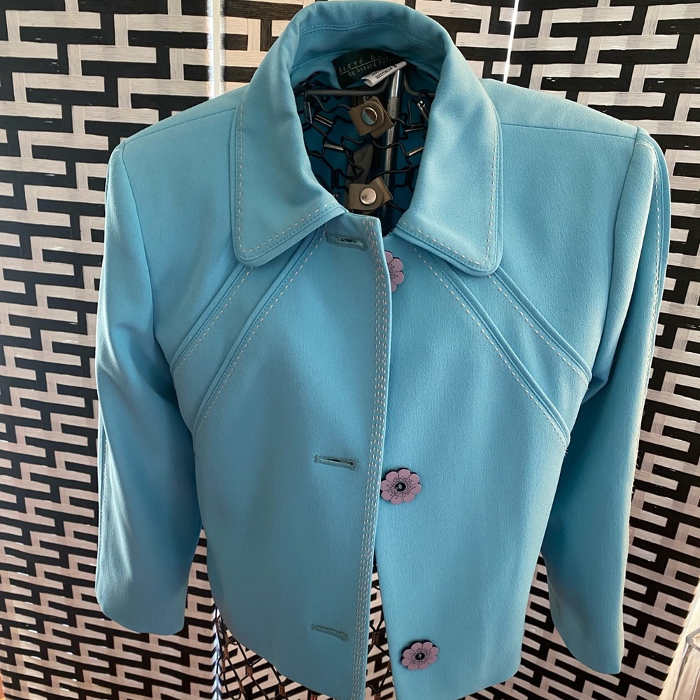 Harve Bernard Vintage Cropped Blazer